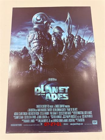 Planet of the Apes Original Rolled 27x40” Movie Poster