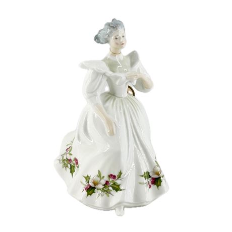 Vintage 1987 Royal Doulton December Figure of the Month