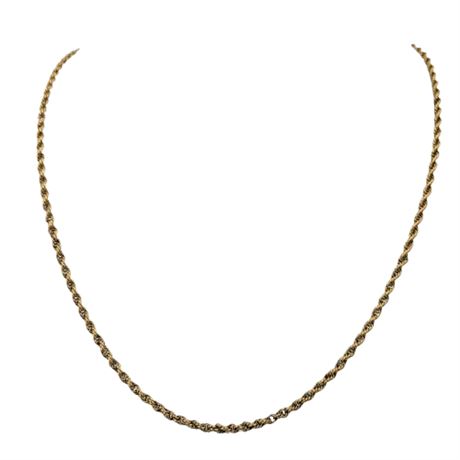 1/20 12k Gold Filled Chain Necklace