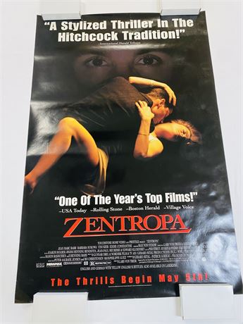 Zentropa Original 27x40 Movie Poster - Rolled