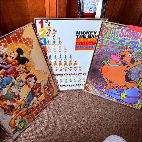 Framed Poster Lot