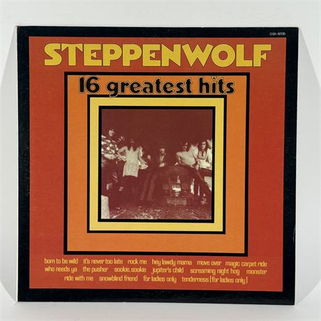Steppenwolf "16 Greatest Hits" LP