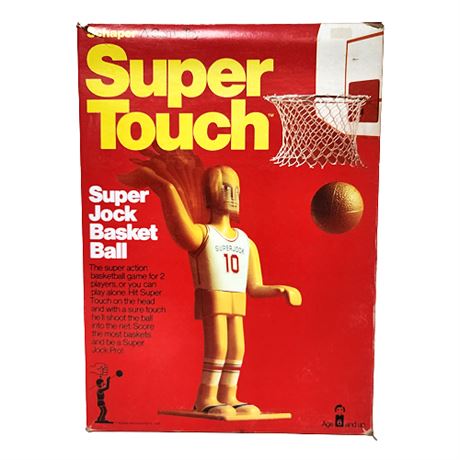 Vintage 1976 Schaper Super Touch Super Jock Basketball Player Game