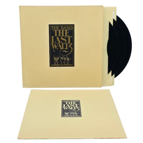 1978 The Band 3 LP SET & Booklet "The Last Waltz