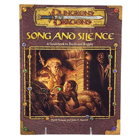 Dungeons & Dragons "Song and Silence: A Guidebook to Bards and Rogues"