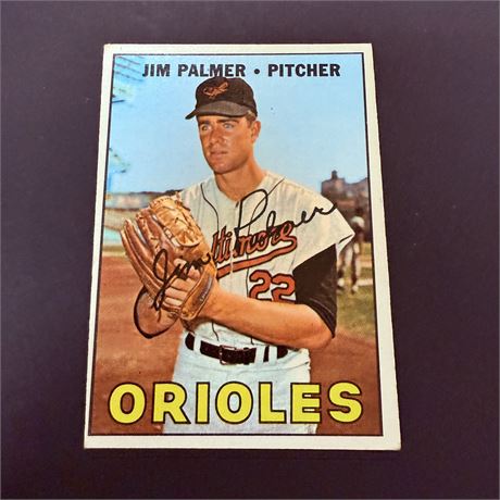 1967 Topps Jim Palmer