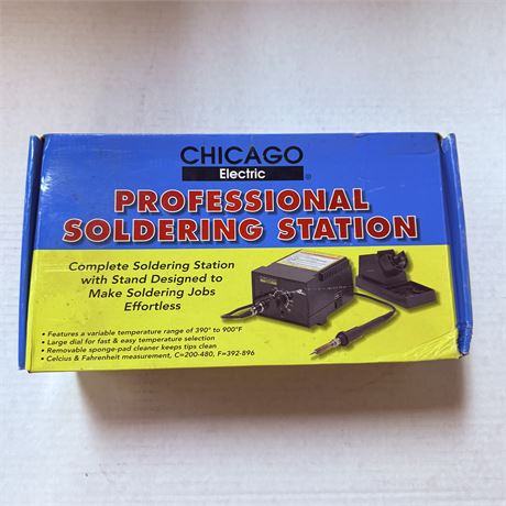 Chicago Electric Soldering Station