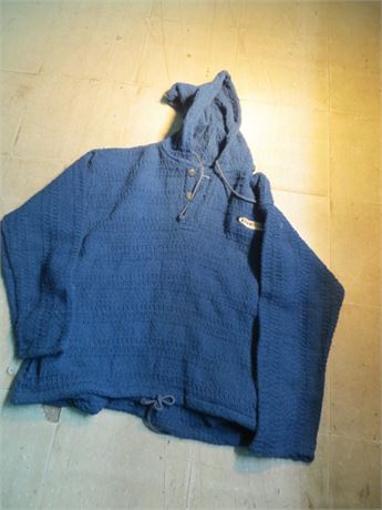 Vermilion Blue Sweater w/Hood XL