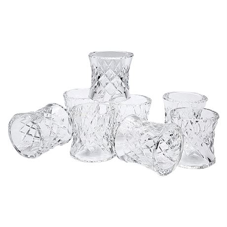 Waterford "Comeragh" Cut Crystal Napkin Rings