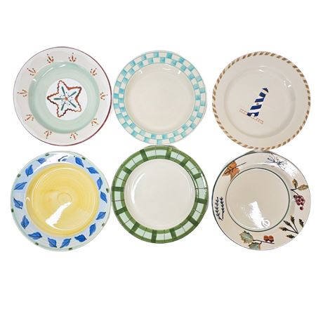 Lot of Hearthstone Pottery Dinner Plates