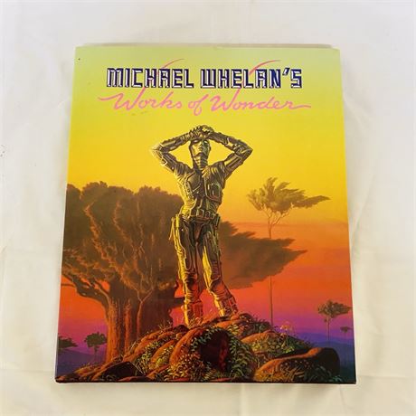 Signed Michael Whelan’s Works of Wonder, Hardcover