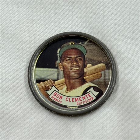 1964 Topps Roberto Clemente Coin #55