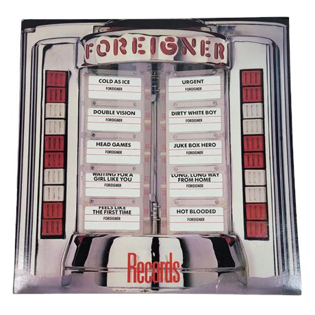Foreigner "Records" Vinyl Record