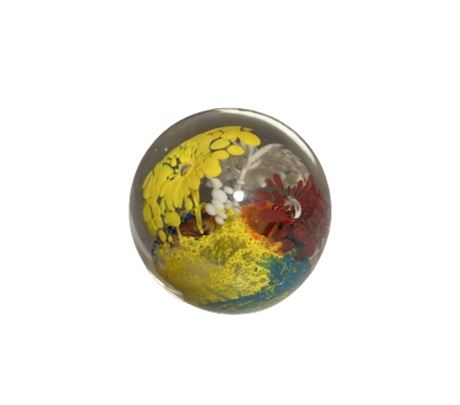 Vntg Murano Glass Paper Weight Unsigned