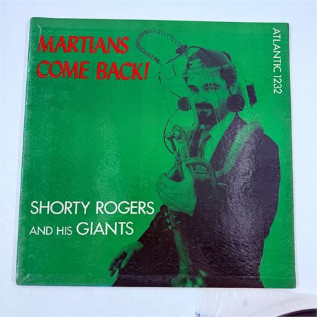 Shorty Rogers Martians Come Back Vinyl Record
