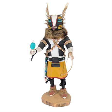 17" Orig. Signed Martin Vicente Kachina Handmade American Indian Ceremonial