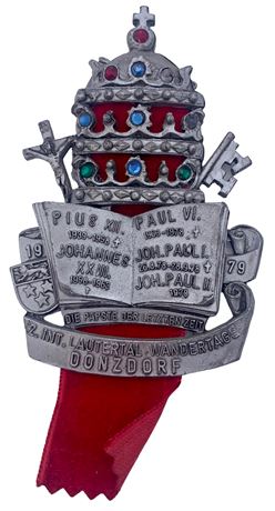 5.5” Vintage 1979 Religious German Medal