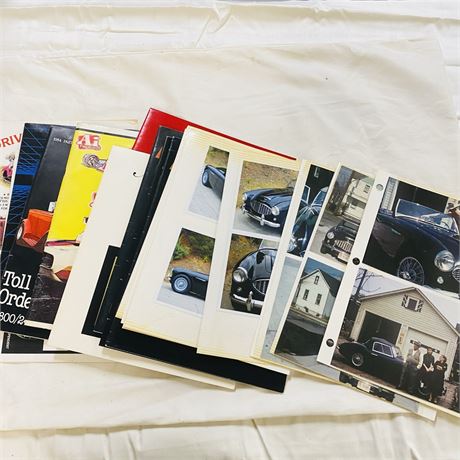 Box Lot w/ Photos, Car Magazines