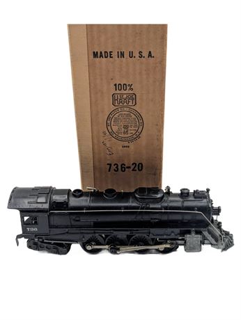 Lionel 1950-51 736 Berkshire Locomotive Type I & Much More!