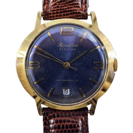 1970s Hormilton Electra Swiss Made Wristwatch