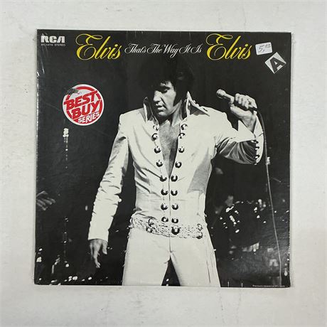 Elvis Presley That’s The Way It Is Sealed Vinyl Record