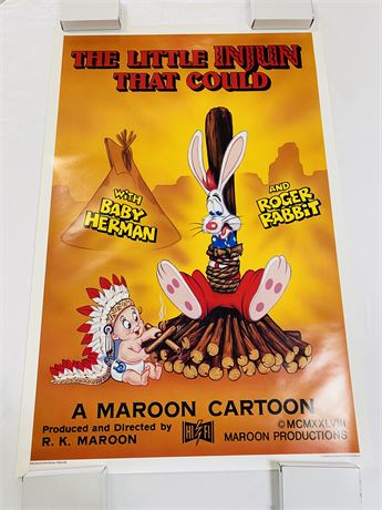 The Little Injun that Could Original 27x41 Movie Poster - Rolled