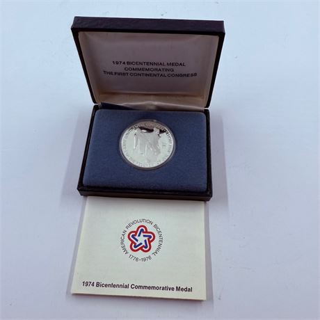 1974 Bicentennial Silver Proof Medal