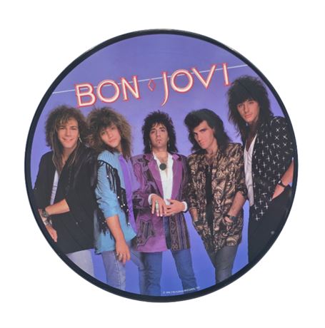 Bon Jovi Limited Edition Picture Disk, 1986