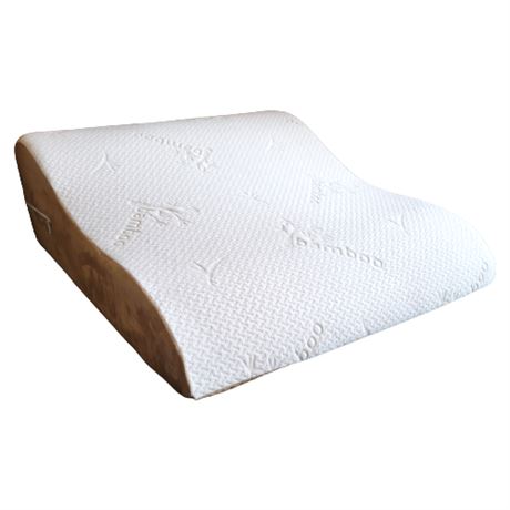 Avana Countoured Bed Wedge Support Pillow w/ Tencel Bamboo Cover