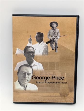 Rare Belize George Price Man of Purpose and Vision DVD