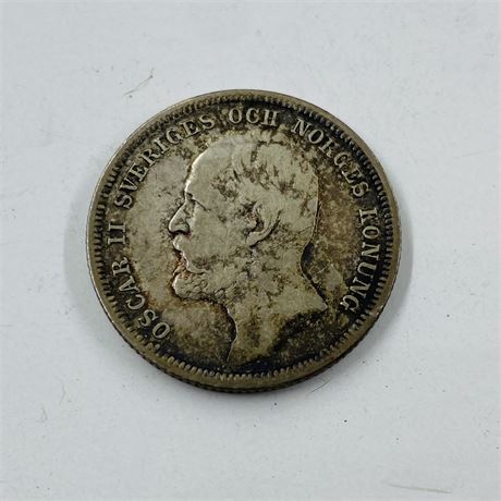 1898 Sweden 1 Krona