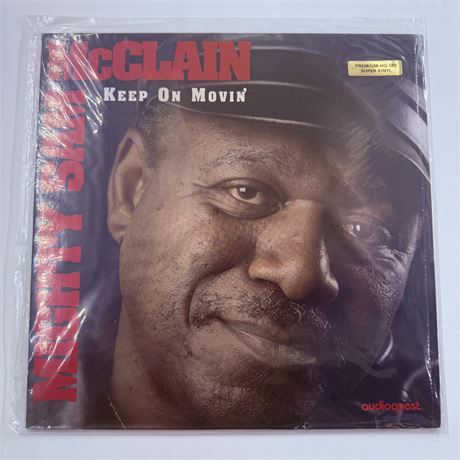 Sealed Sam McClain Keep On Movin Audiophile Vinyl Record