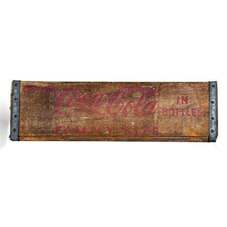 Vintage Coca-Cola Wooden Crate