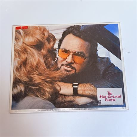 The Man Who Loved Women Original 8 Card 11x14” Lobby Card Set - Unused