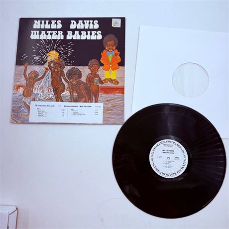 Miles Davis Promo Water Babies Vinyl Record