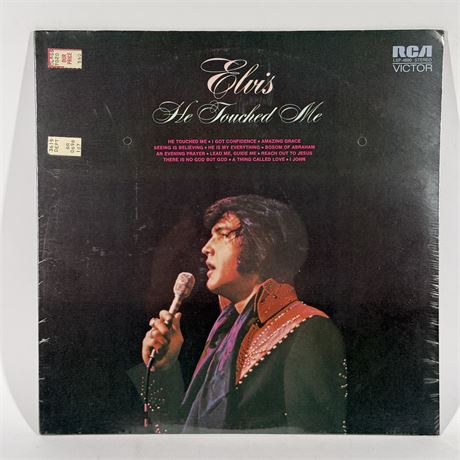 Sealed Elvis Presley "He Touched Me" LP