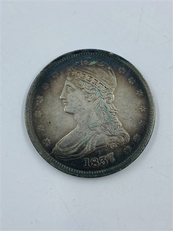 1837 Bust Half
