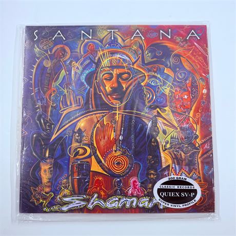 Sealed Santana Shaman Vinyl Record
