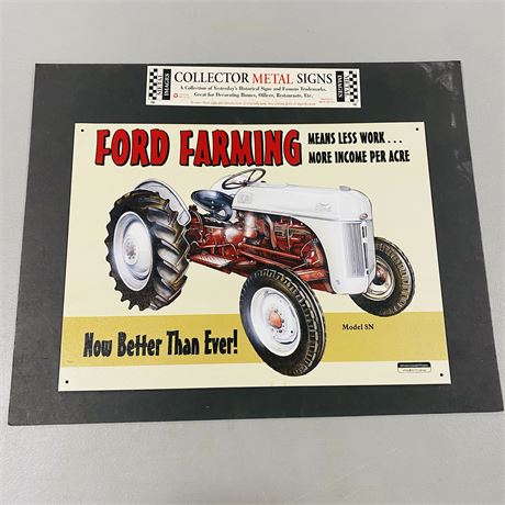 12.5x16” Ford Tractor Metal Sign