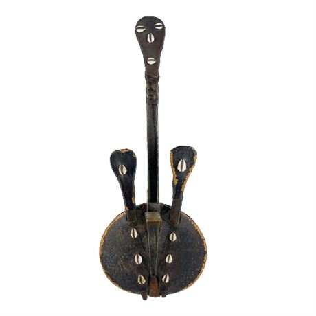 Vintage West African Kora Musical Instrument