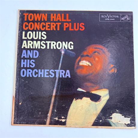 Louis Armstrong Town Hall Concert Vinyl Record