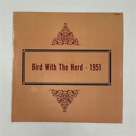 Charlie Parker Bird With the Herd- 1951 Sealed Vinyl Record