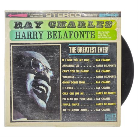 1969 Ray Charles and Harry Belefonte "The Greatest Ever"