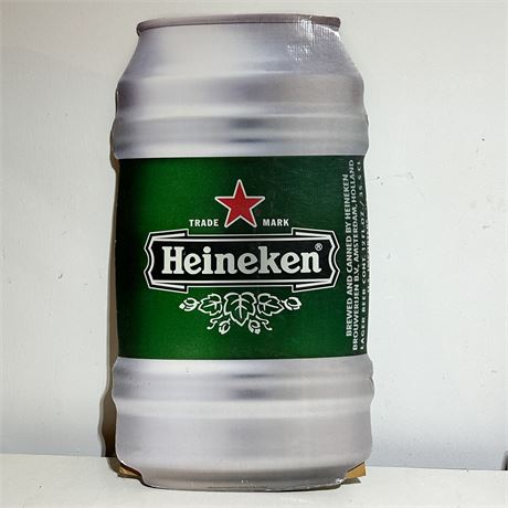 Large Heineken Beer Cardboard Cutout