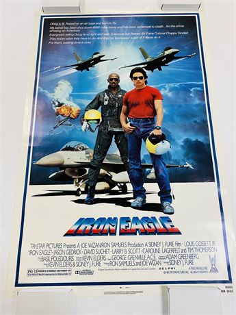 Iron Eagle Original 27x41 Movie Poster - Rolled