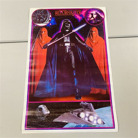 Original 1983 Return of the Jedi Poster