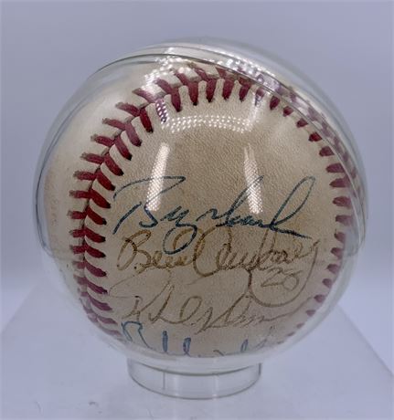 Vintage Major League Baseball Player Autographed Baseball