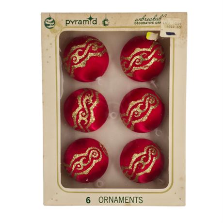 VTG Pyramid Unbreakable Satin Ornaments