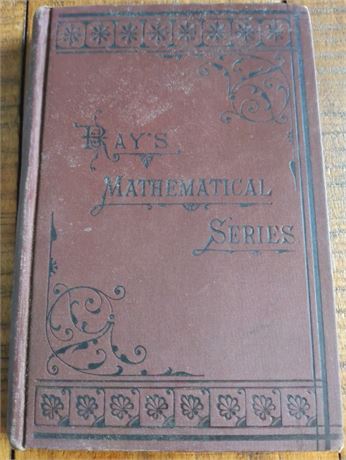 1881 Ray's Mathematical Series Keys to Ray's New Higher Arithmetic Hardcover