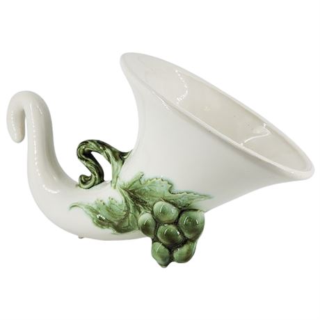 Vintage HULL Pottery Cornucopia Planter